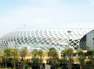 深圳湾体育中心工业铝材工程案例